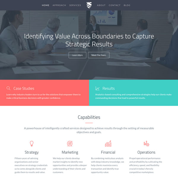 Website Template - Catalyst - Consulting