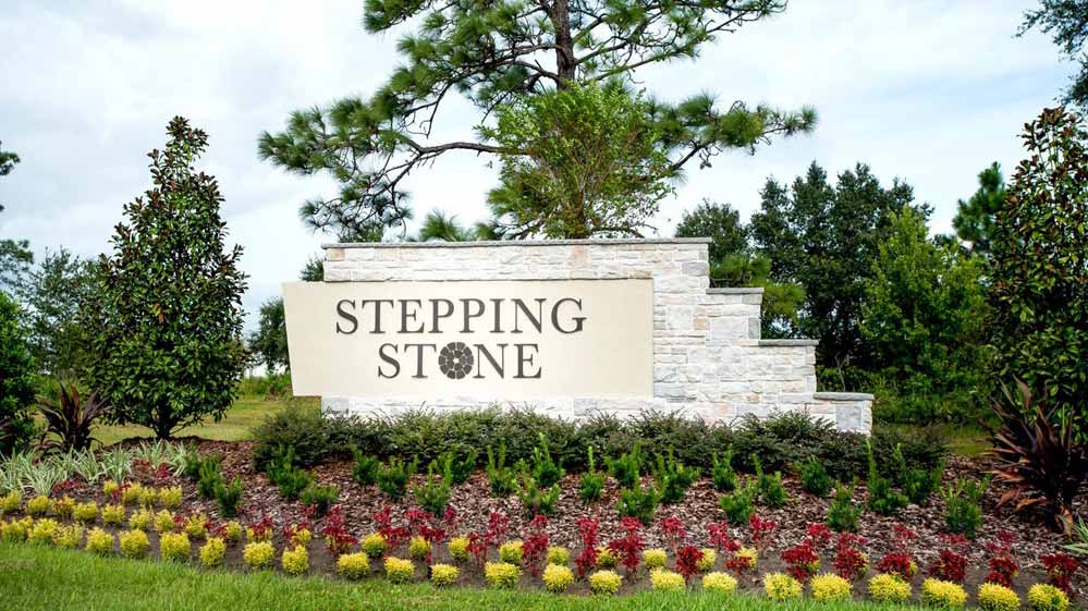 Stepping Stone HOA Entrance Sign