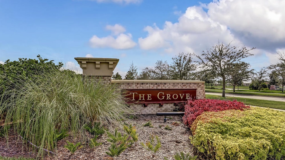 entrance sign